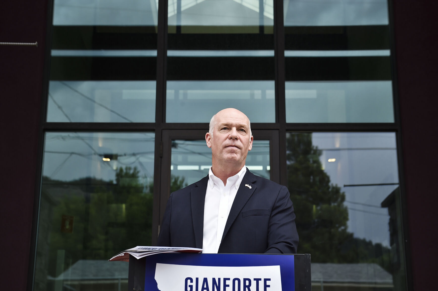 Republican gubernatorial candidate U.S. Rep. Greg Gianforte